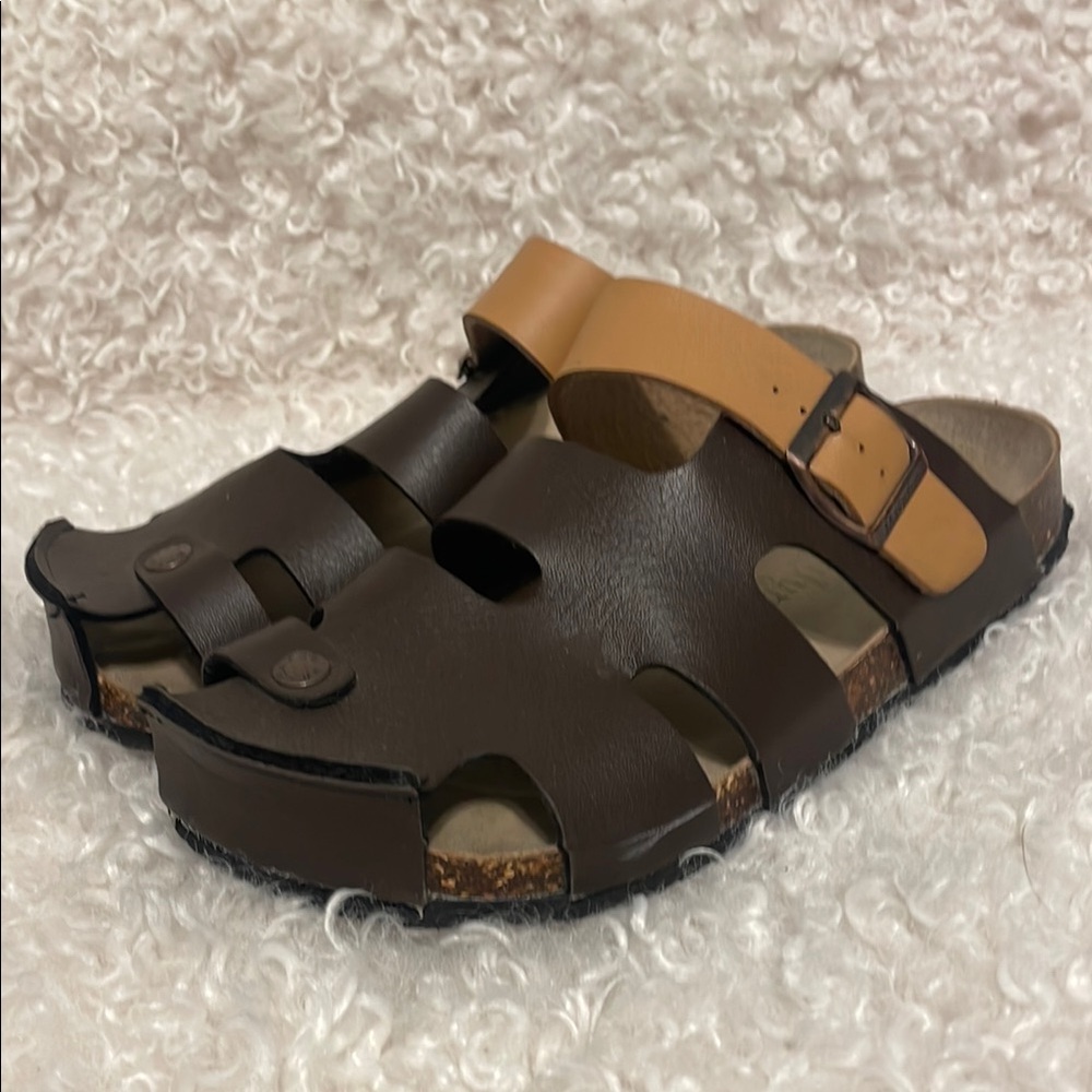Maibulun Women’s Brown Summer Picnic Cutout Clog